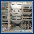 Multi-tier warehouse shelving